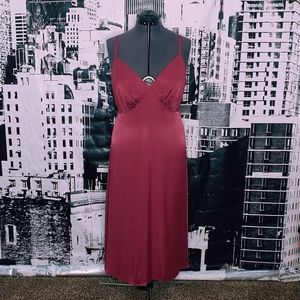 ELOQUII satin slip dress